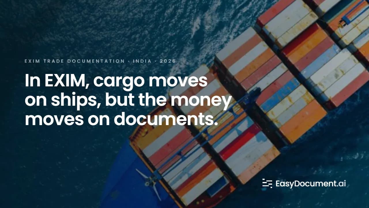 Every shipment moves on a stack of paper